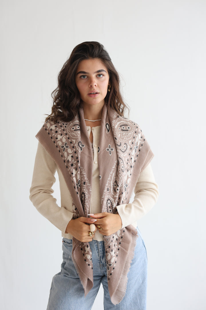 Vintage Paisley Scarf