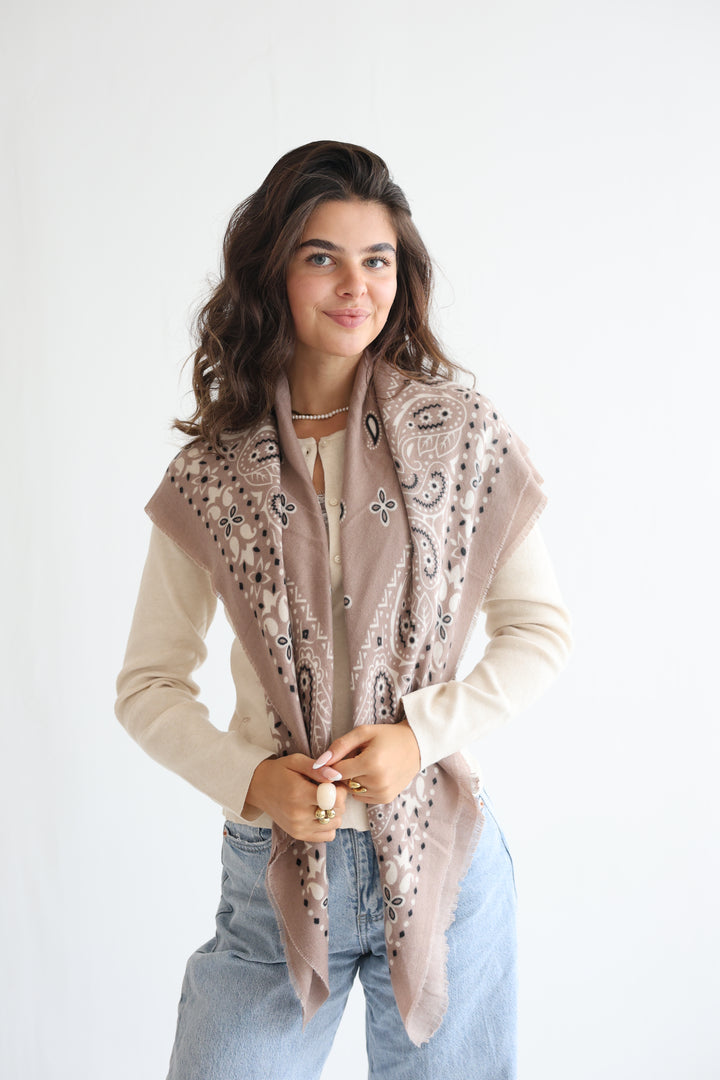 Bohemian Bloom Scarf