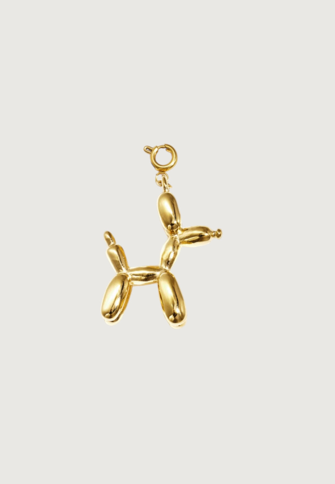 Luxe Balloon Dog Key Charm