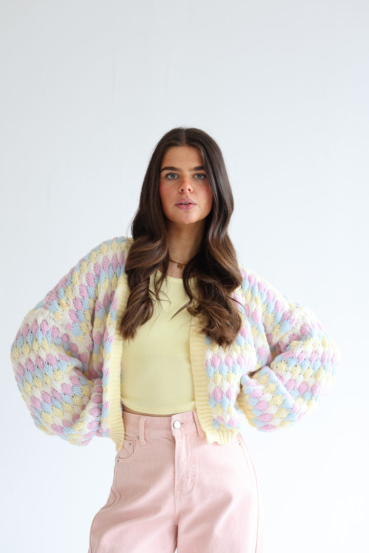 Sugar Pop Knit Cardigan