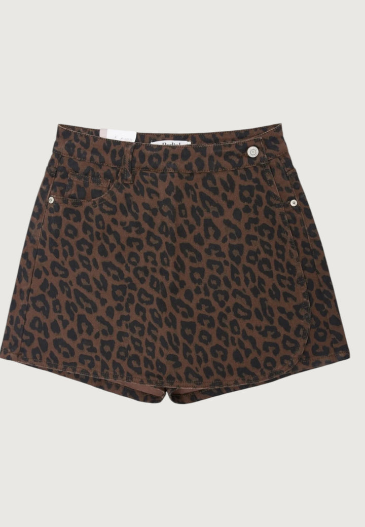 Wildside Leopard Skirt