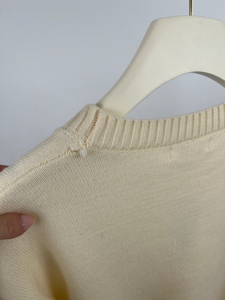 PULLOVER CASUAL PASTELL CREME (B-WARE)