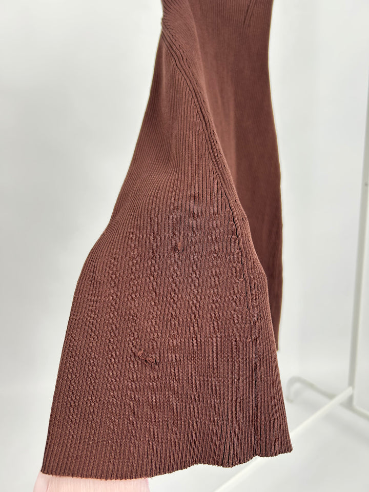 MINIKLEID BEAUTIFUL BOWS BRAUN GR.36/38 (B-WARE)