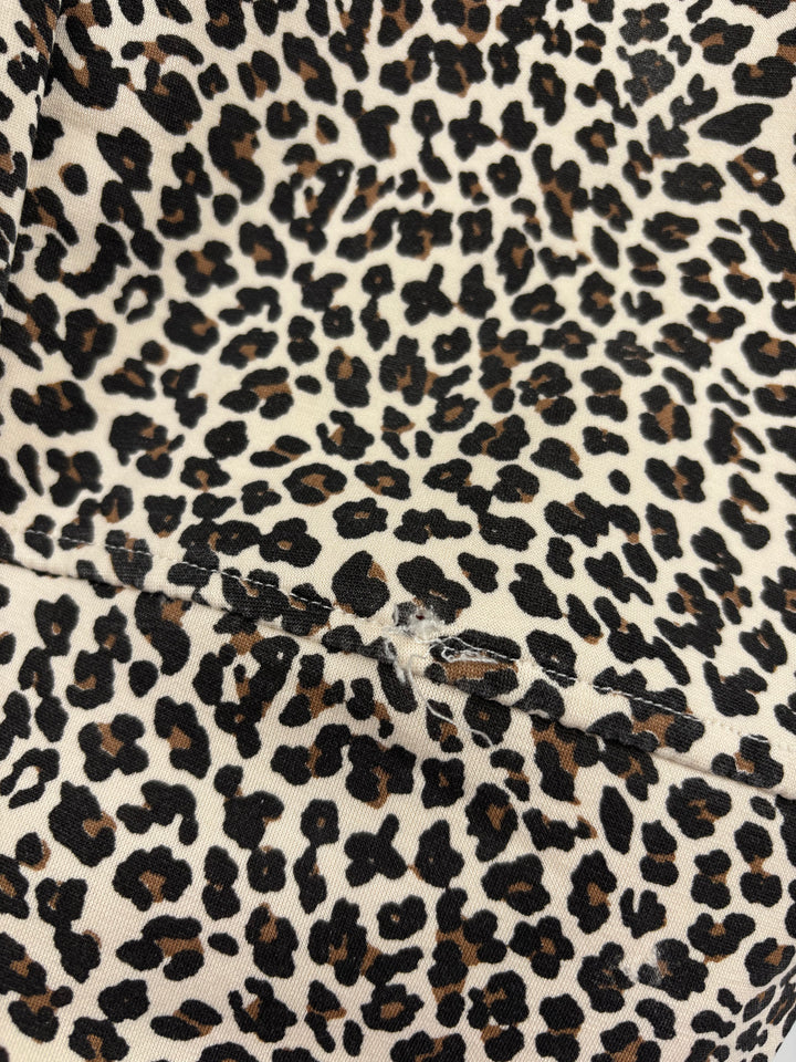 SWEATPANTS MIT LEOPRINT EVERYDAY BEIGE (B-WARE)