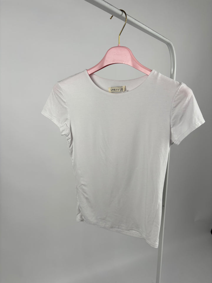 T-SHIRT SIMPLY SEAMLESS WEIß (B-WARE)