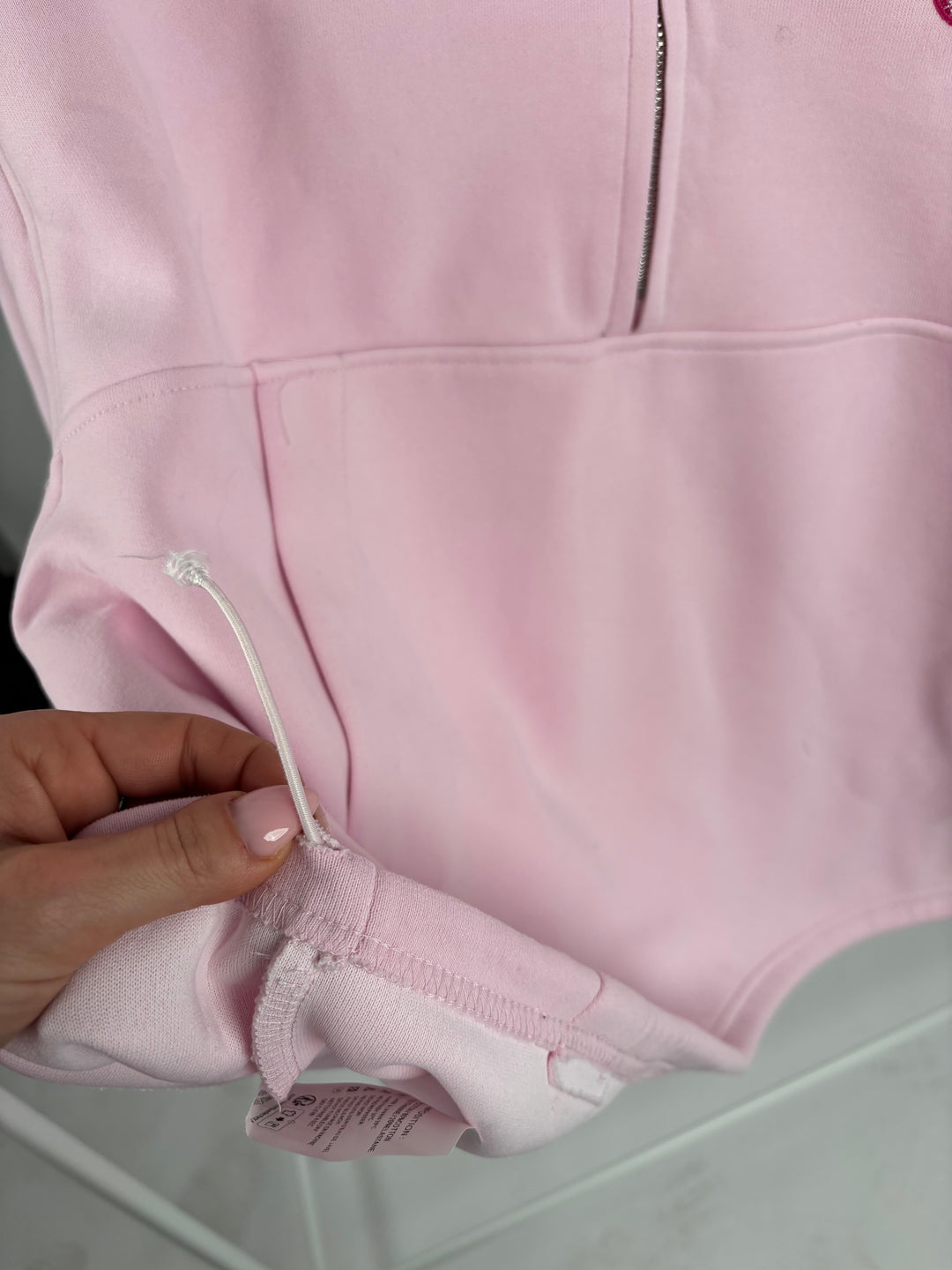 ZIP-SWEATER TENNIS RACKET ROSA (B-WARE)