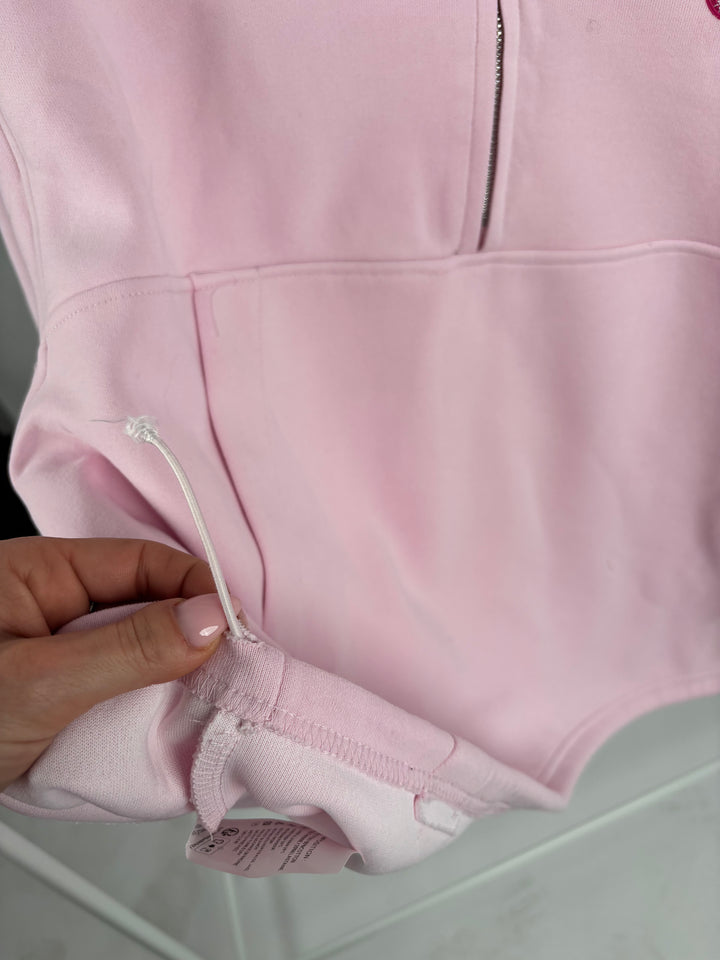 ZIP-SWEATER TENNIS RACKET ROSA (B-WARE)