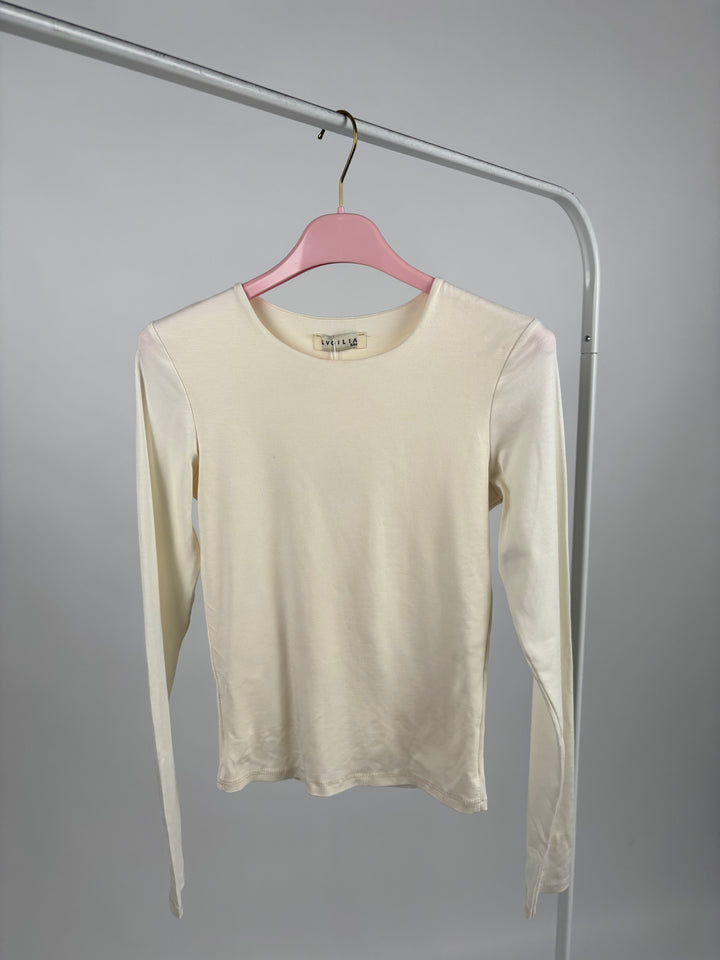 LONGSLEEVE SIMPLY SEAMLESS CREME (B-WARE)