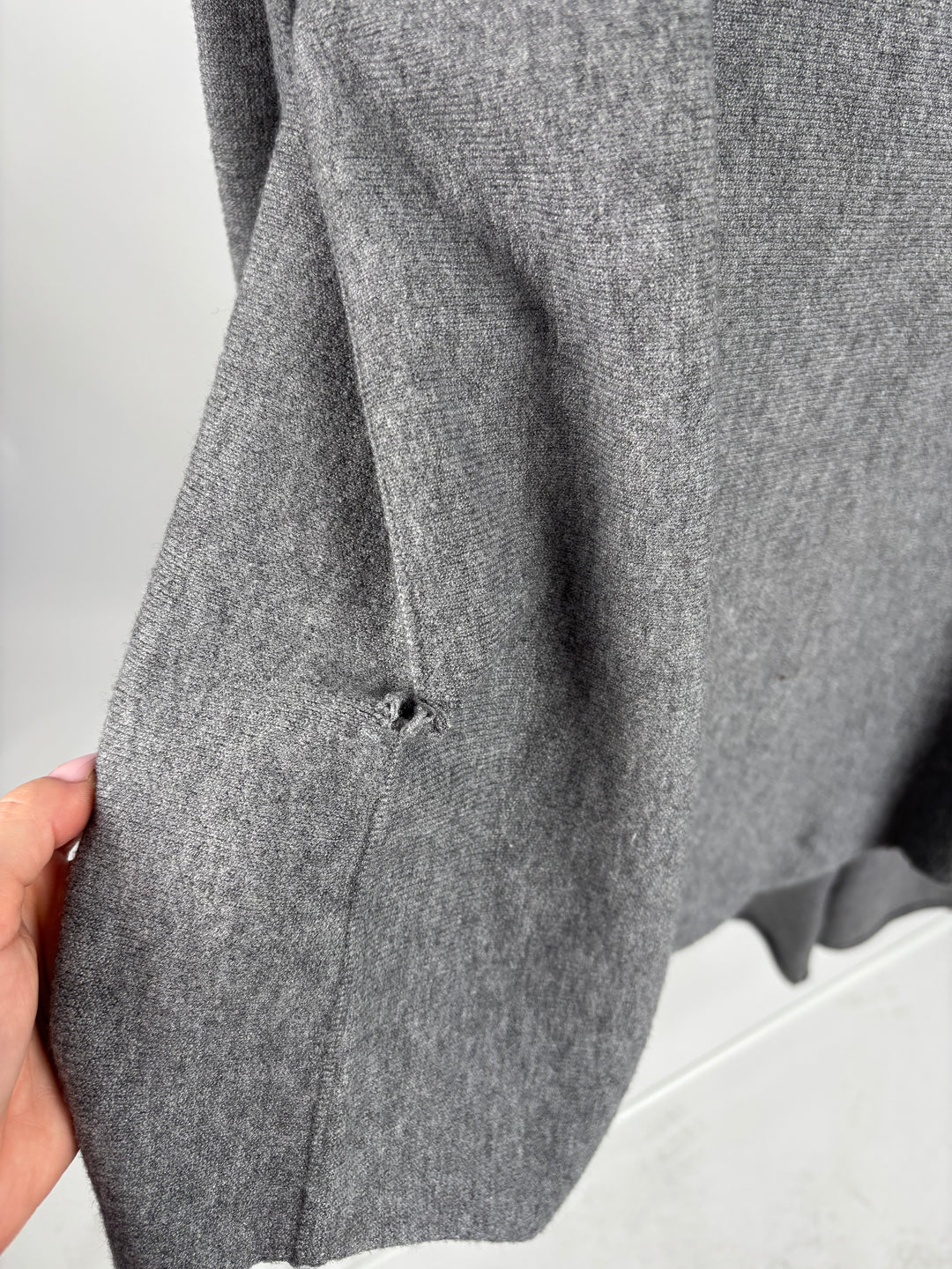 STRICKSET STAY HOME GRAU (B-WARE)