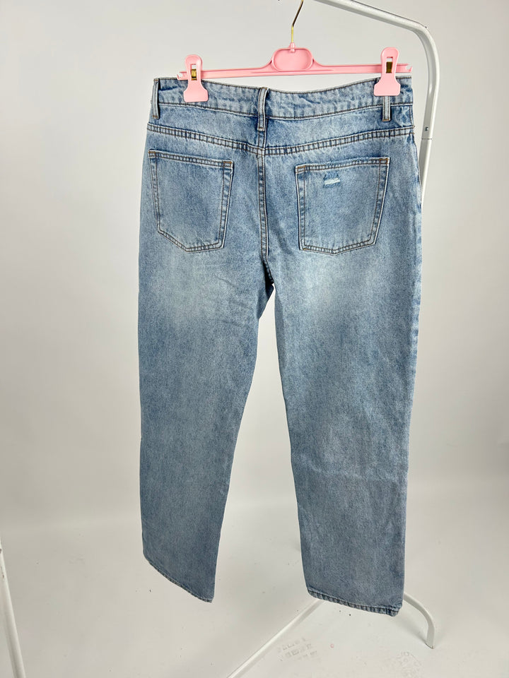 MID WAIST RIPPED JEANS EMMA GR.XL (B-WARE)