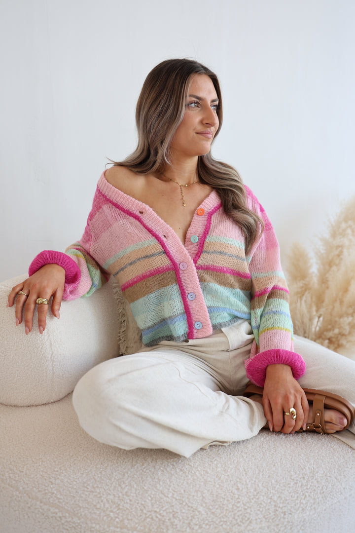 Cardigan Rainbow Feelings