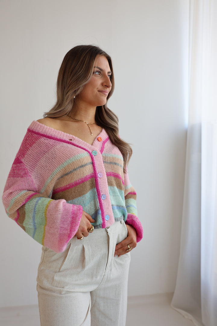 Cardigan Rainbow Feelings
