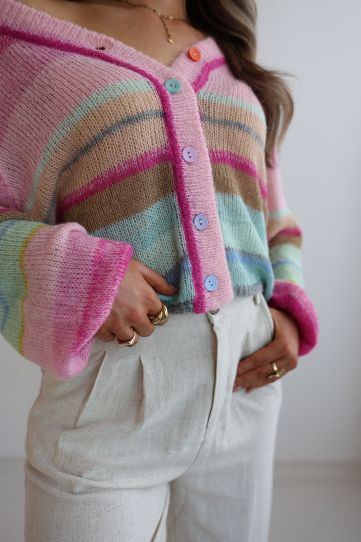 Cardigan Rainbow Feelings