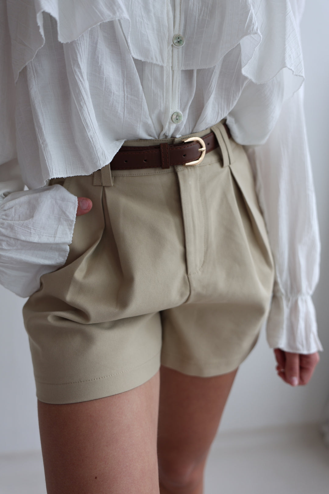 Bermudashorts mit Gürtel Lena