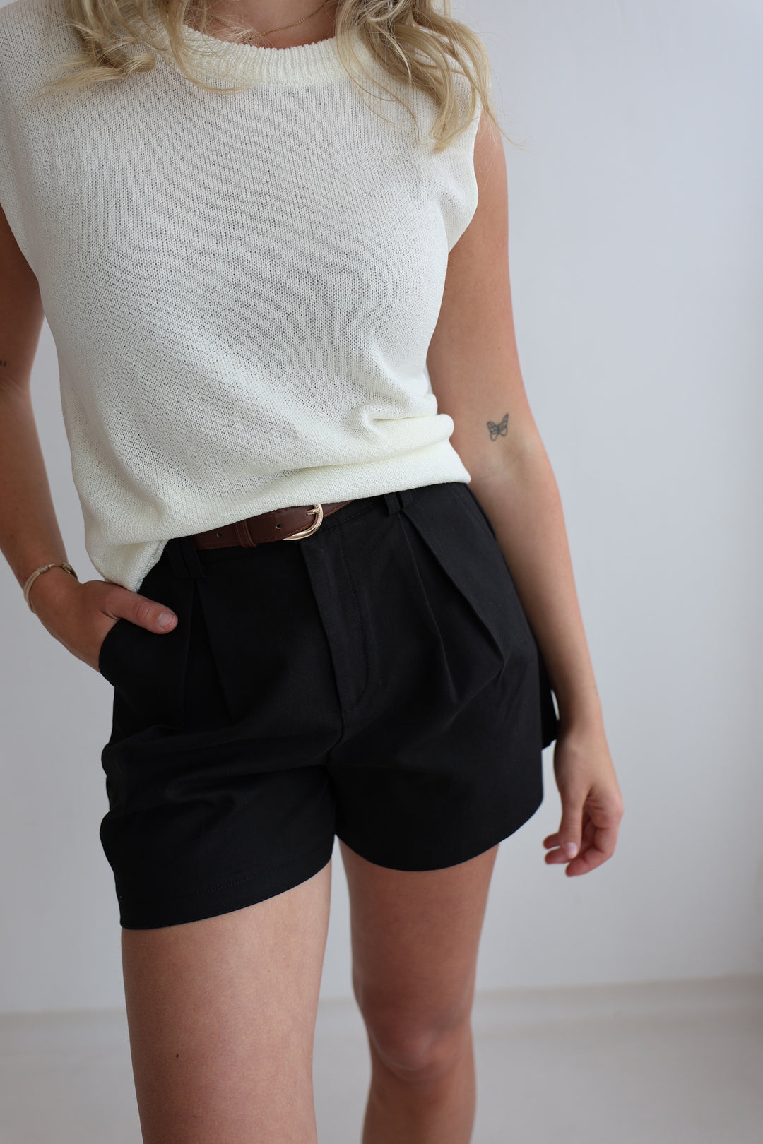 Bermudashorts mit Gürtel Lena