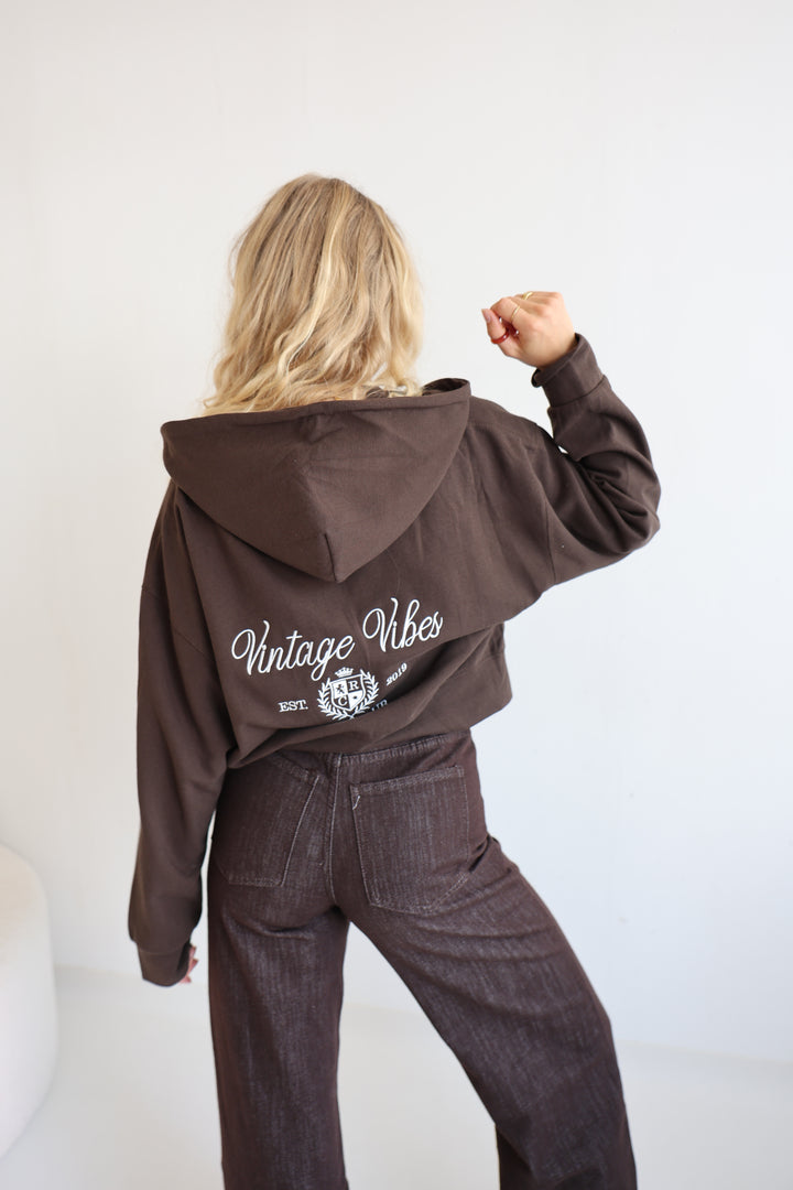 Wide Leg Jeans Mocca