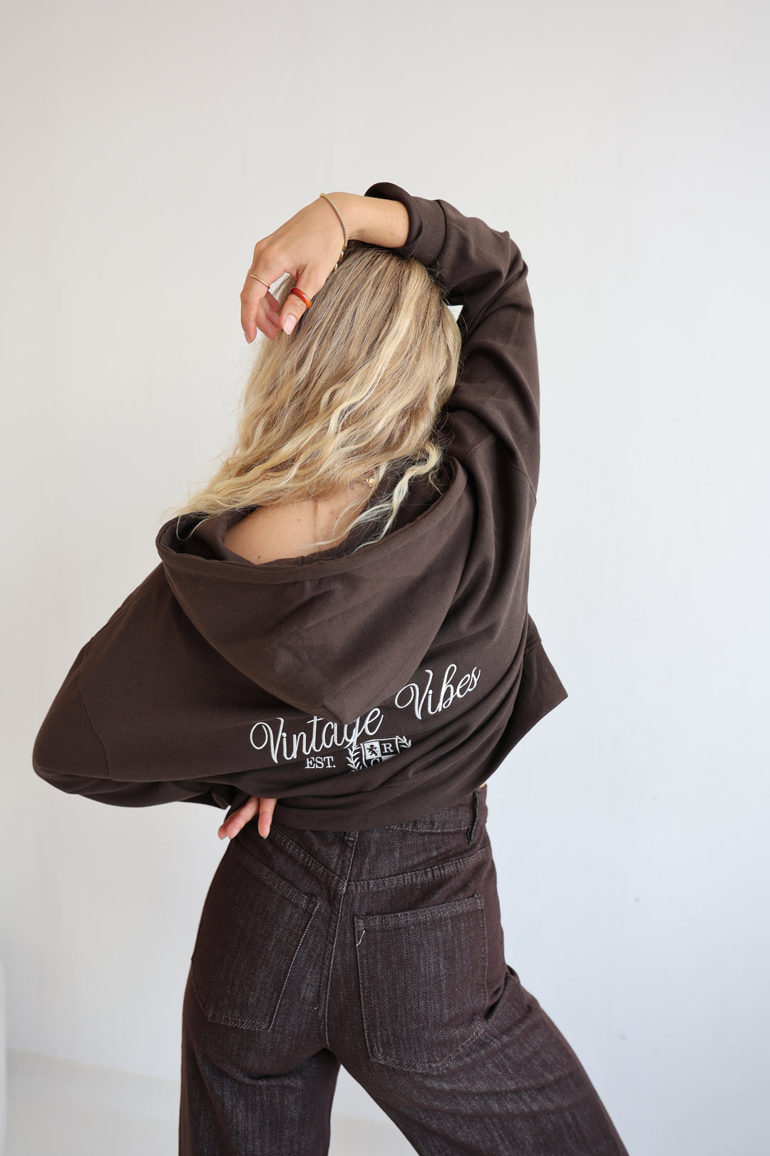 Wide Leg Jeans Mocca