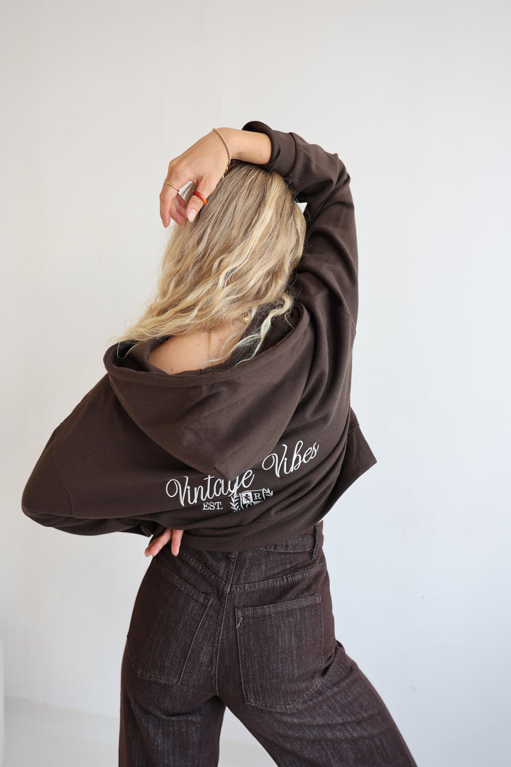 Wide Leg Jeans Mocca