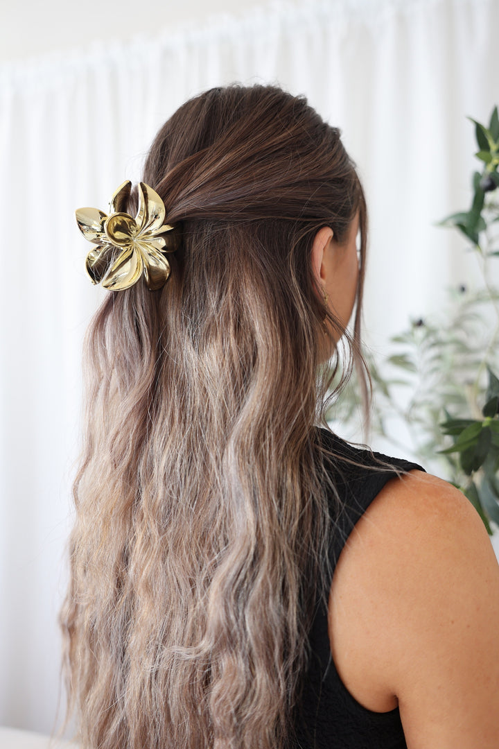 Haarspange Golden Hawai
