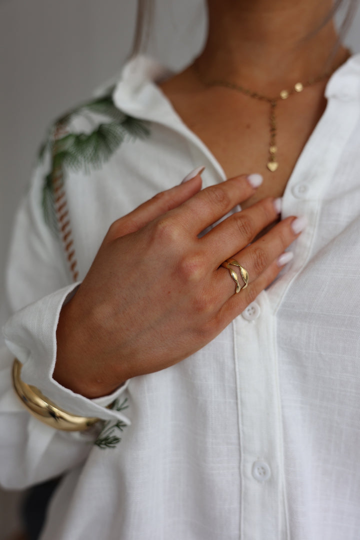 Ring Two Layer Wave