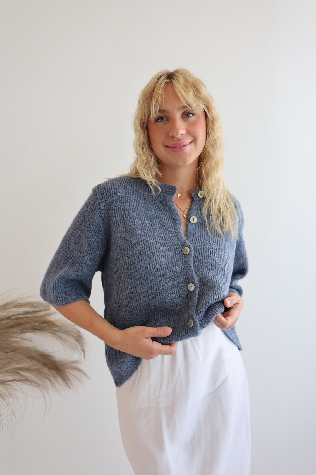 Kurzarm Cardigan Jolina