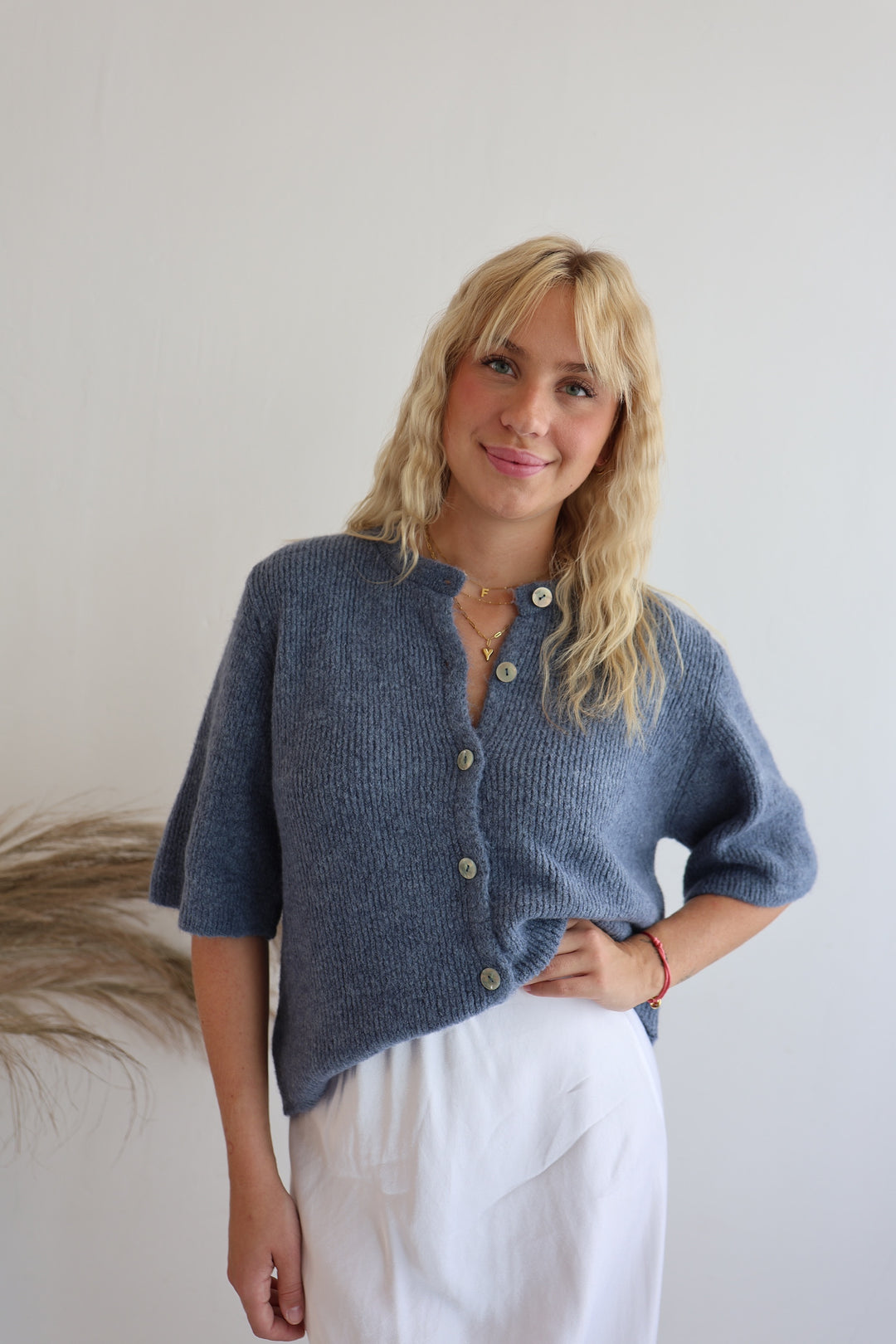 Kurzarm Cardigan Jolina