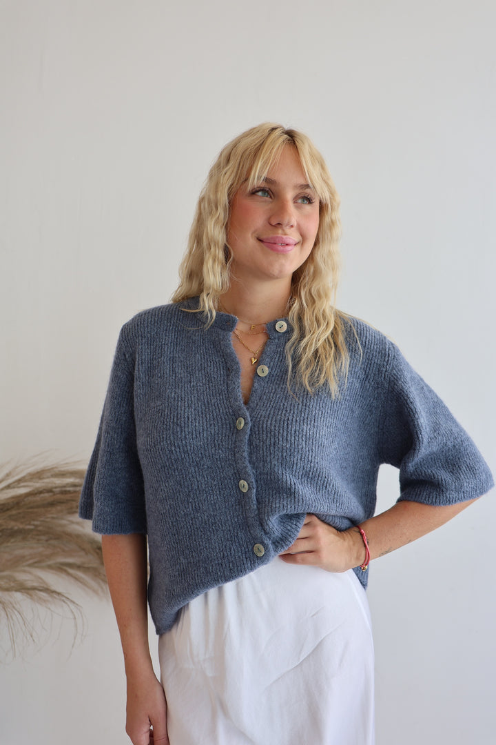Kurzarm Cardigan Jolina