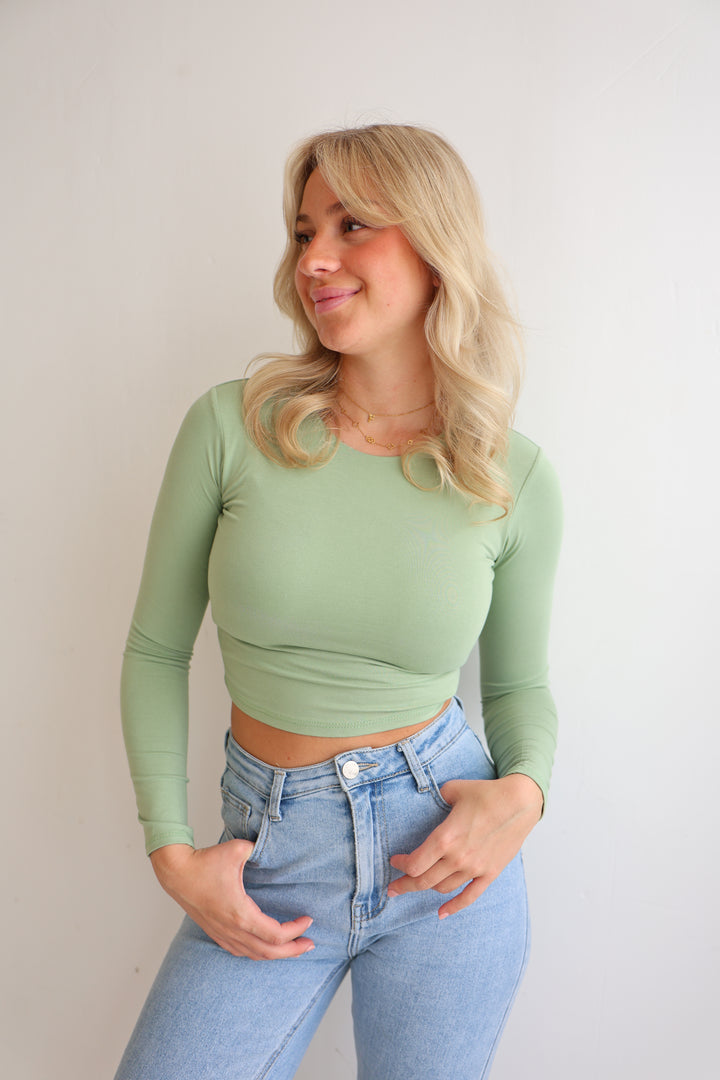 Cropped Longsleeve Simply Seamless