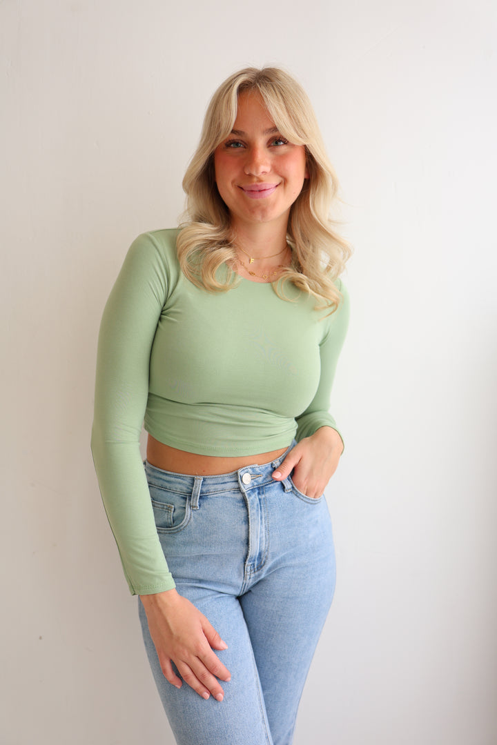 Cropped Longsleeve Simply Seamless