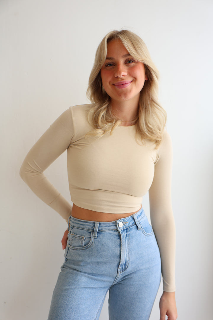 Cropped Longsleeve Simply Seamless