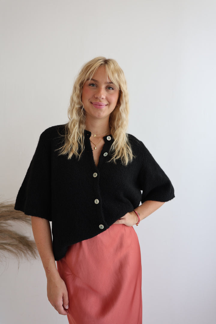 Kurzarm Cardigan Jolina