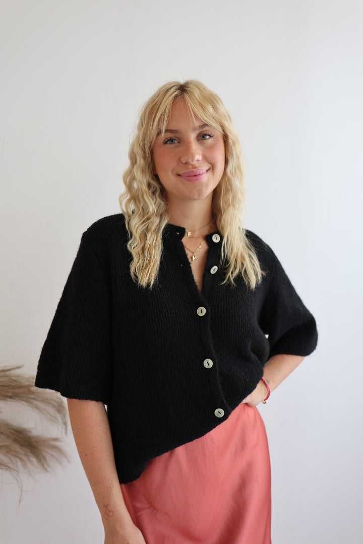 Kurzarm Cardigan Jolina