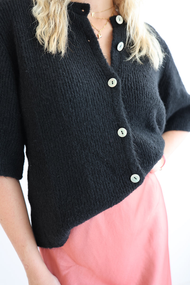 Kurzarm Cardigan Jolina