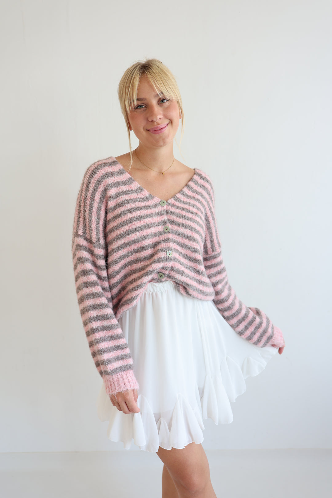 Gestreifter Cardigan Cosima