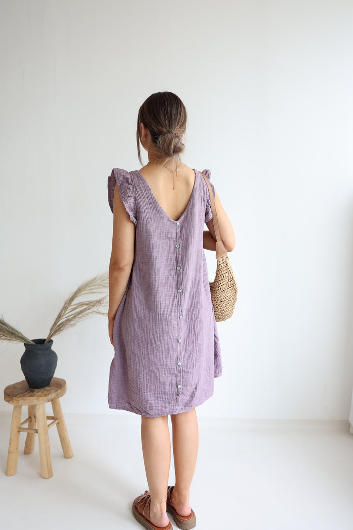 Minikleid aus Musselin Mariella