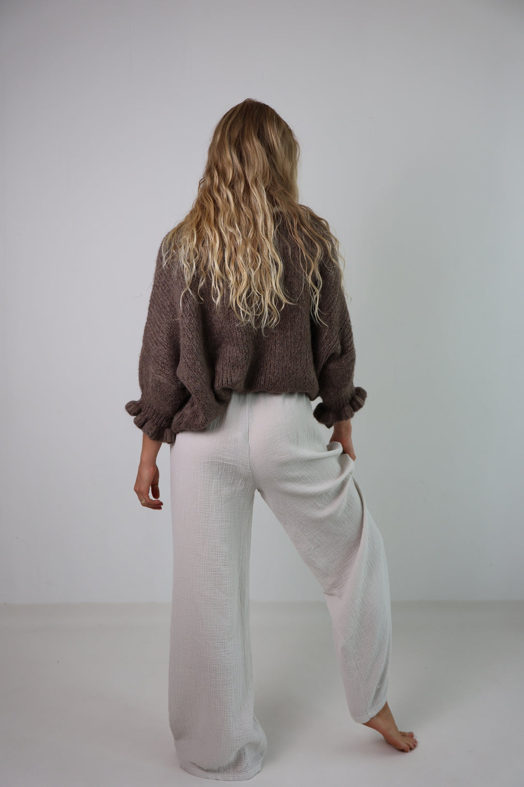 Lange Musselinhose Casual