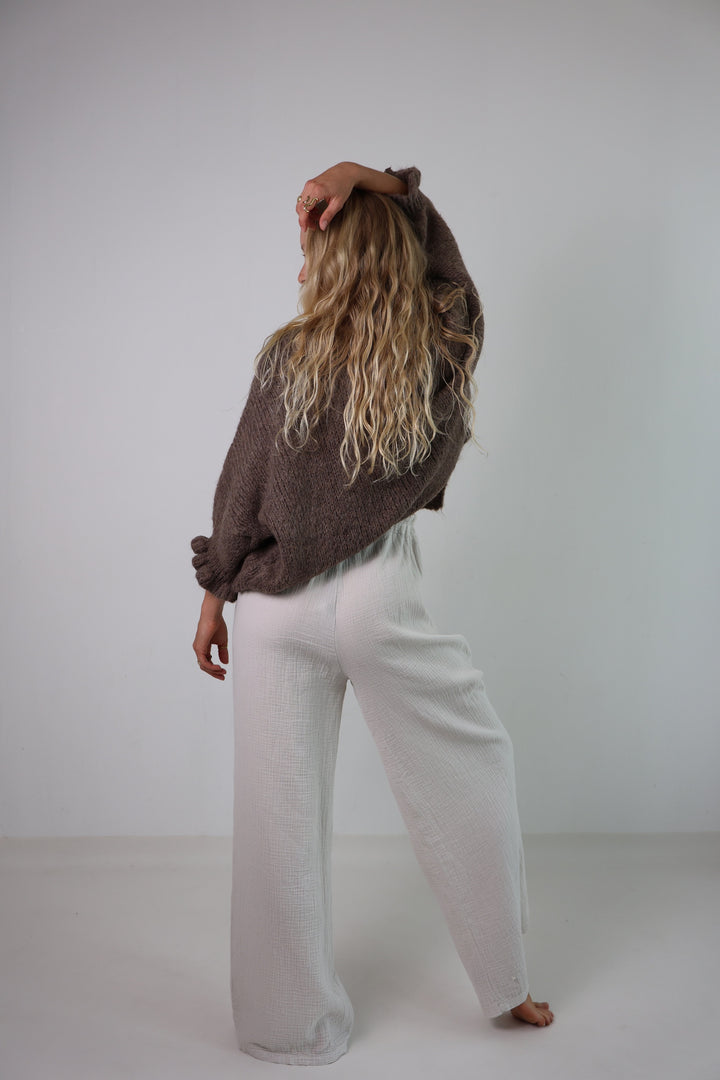 Lange Musselinhose Casual