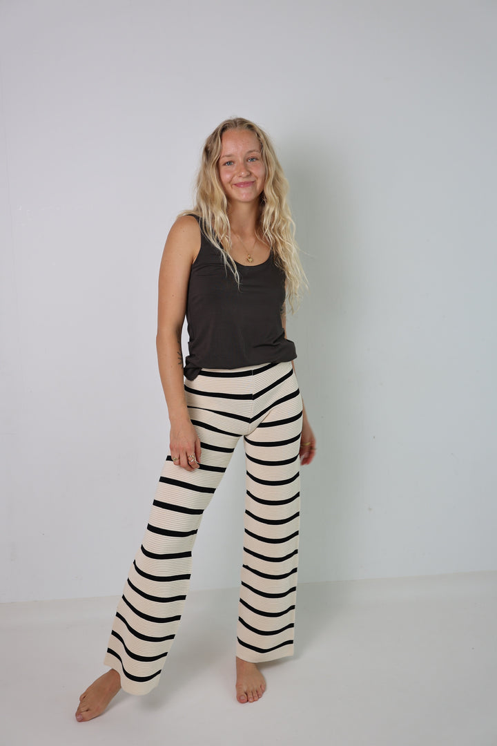 Lange gestreifte Hose Sandy Stripes