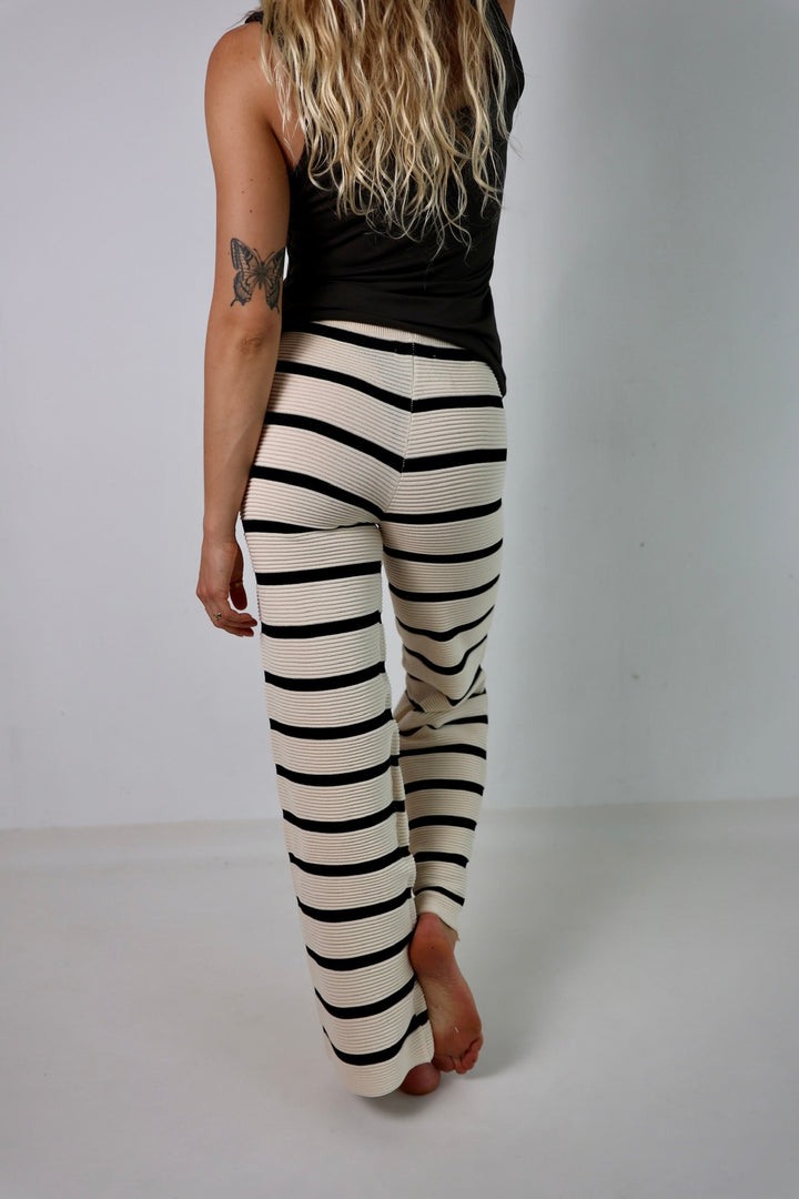 Lange gestreifte Hose Sandy Stripes