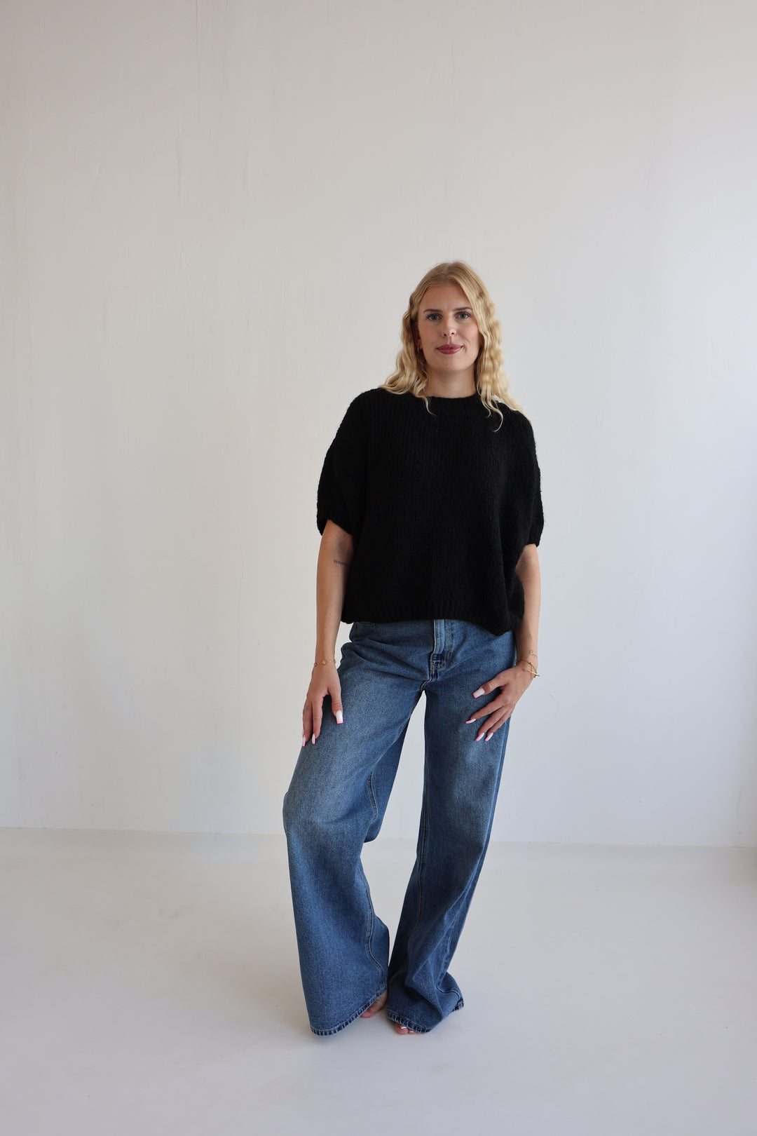 Kurzarm Oversize Pullover Merve