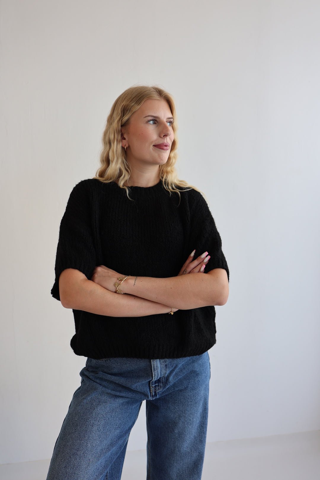 Kurzarm Oversize Pullover Merve