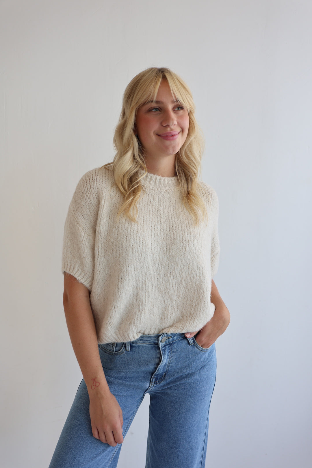 Kurzarm Oversize Pullover Merve