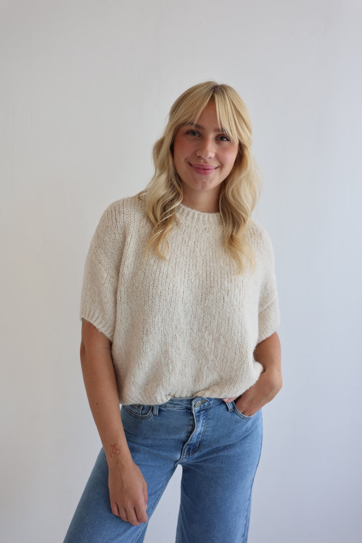 Kurzarm Oversize Pullover Merve