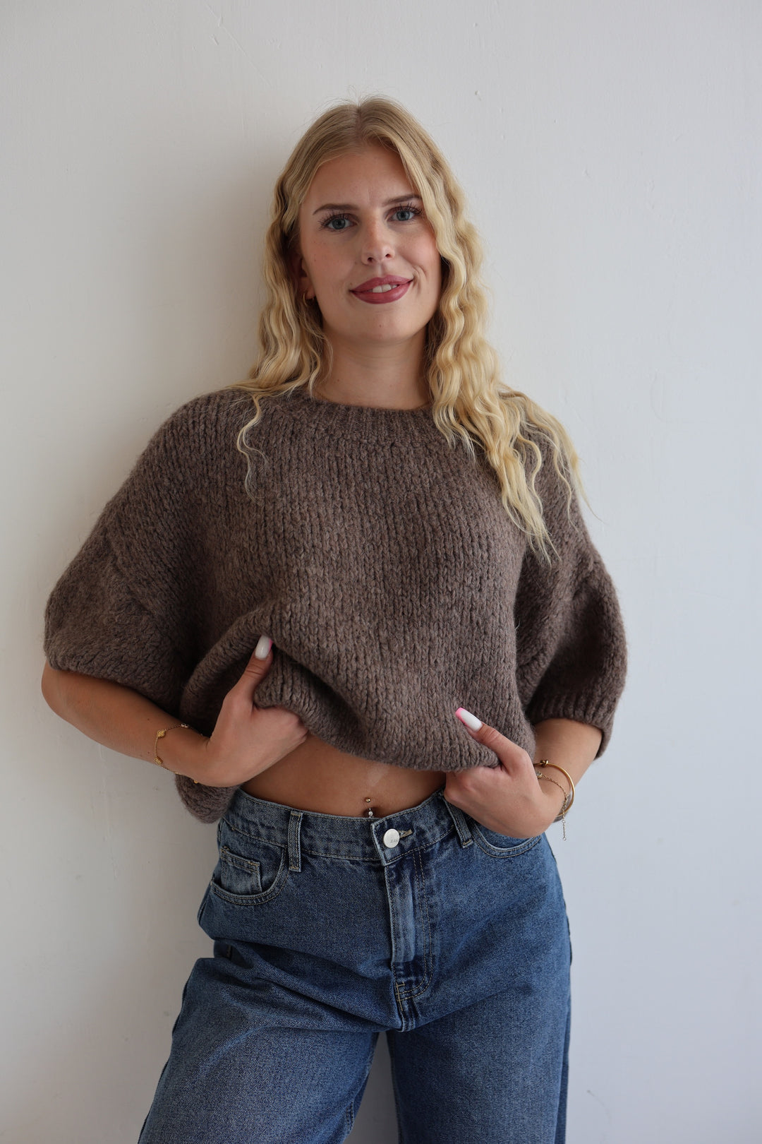 Kurzarm Oversize Pullover Merve