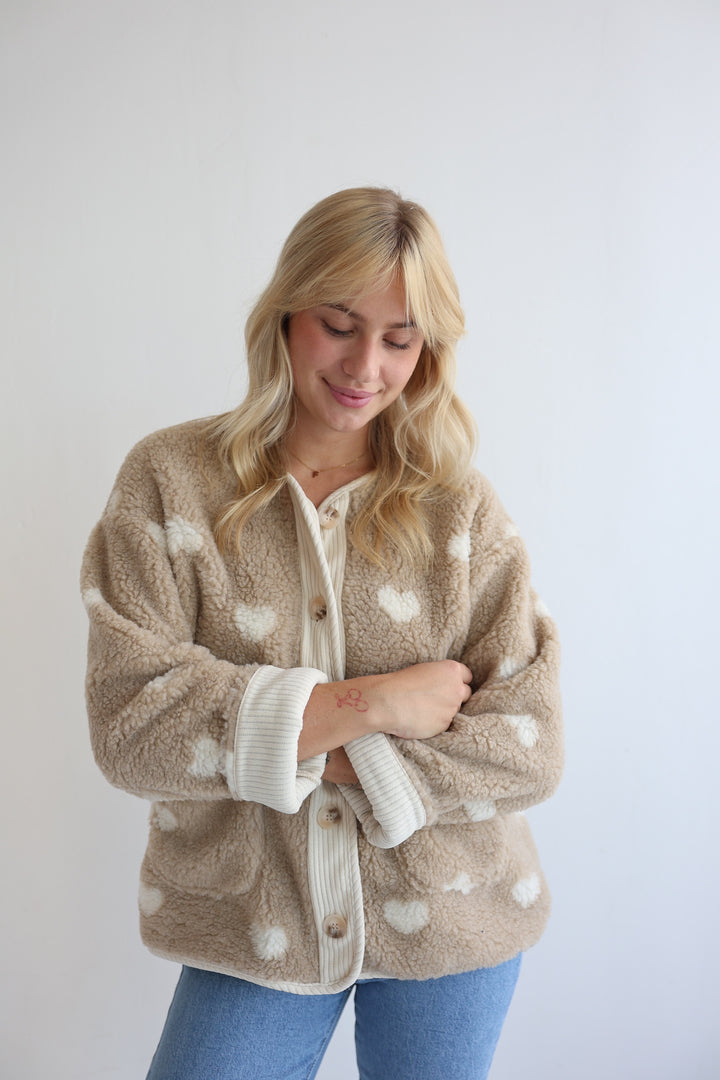 Teddyjacke Heart Season