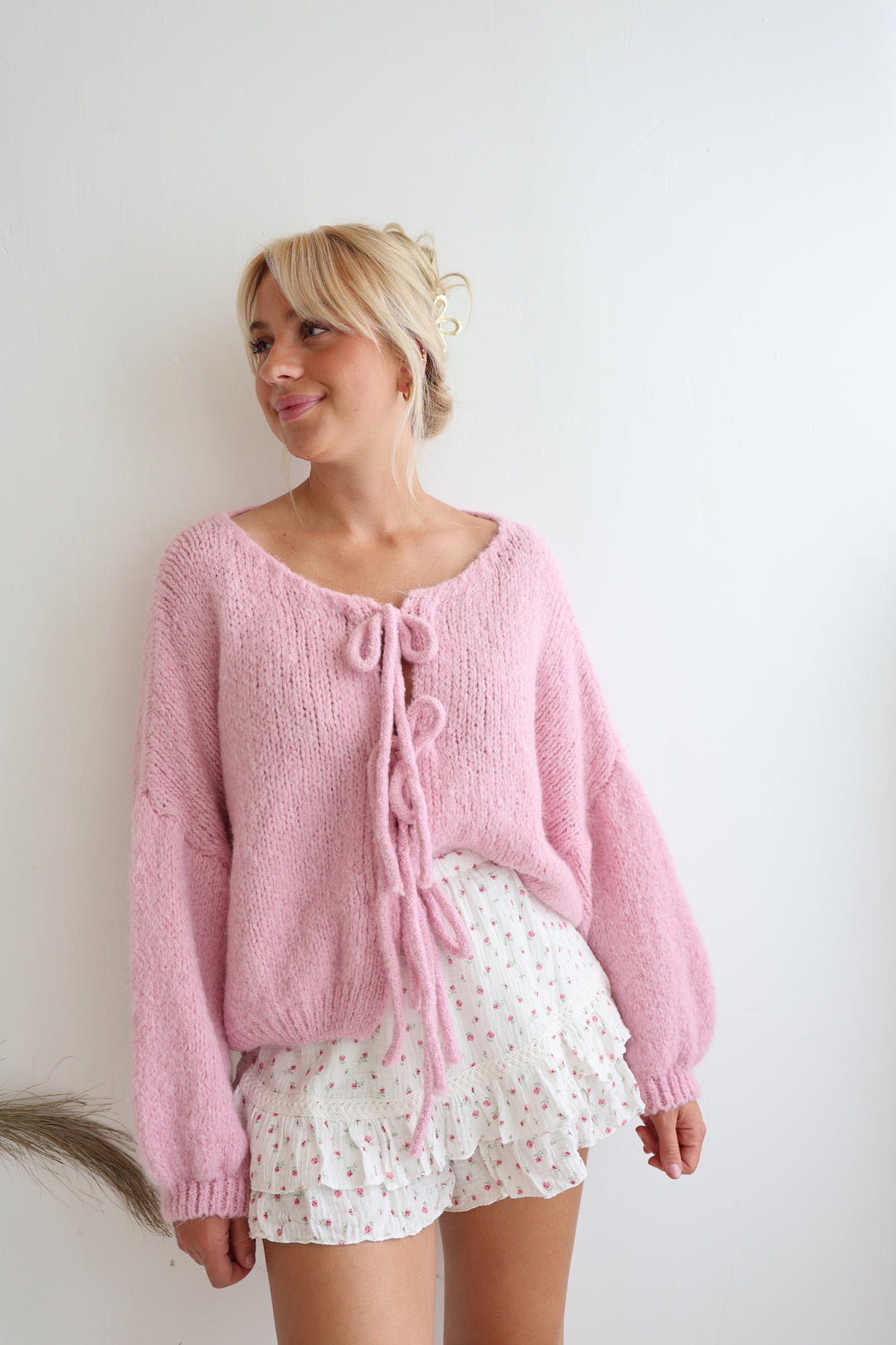 Cardigan mit Schleifen Lilly (langarm)