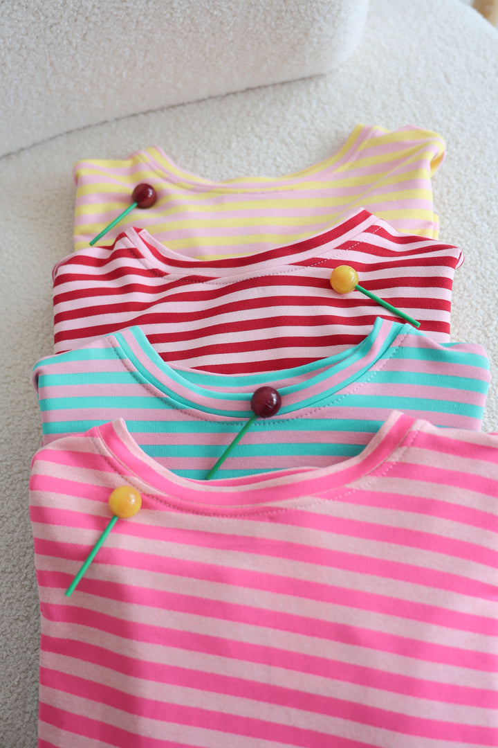 Gestreiftes T-Shirt Feels Like Summer