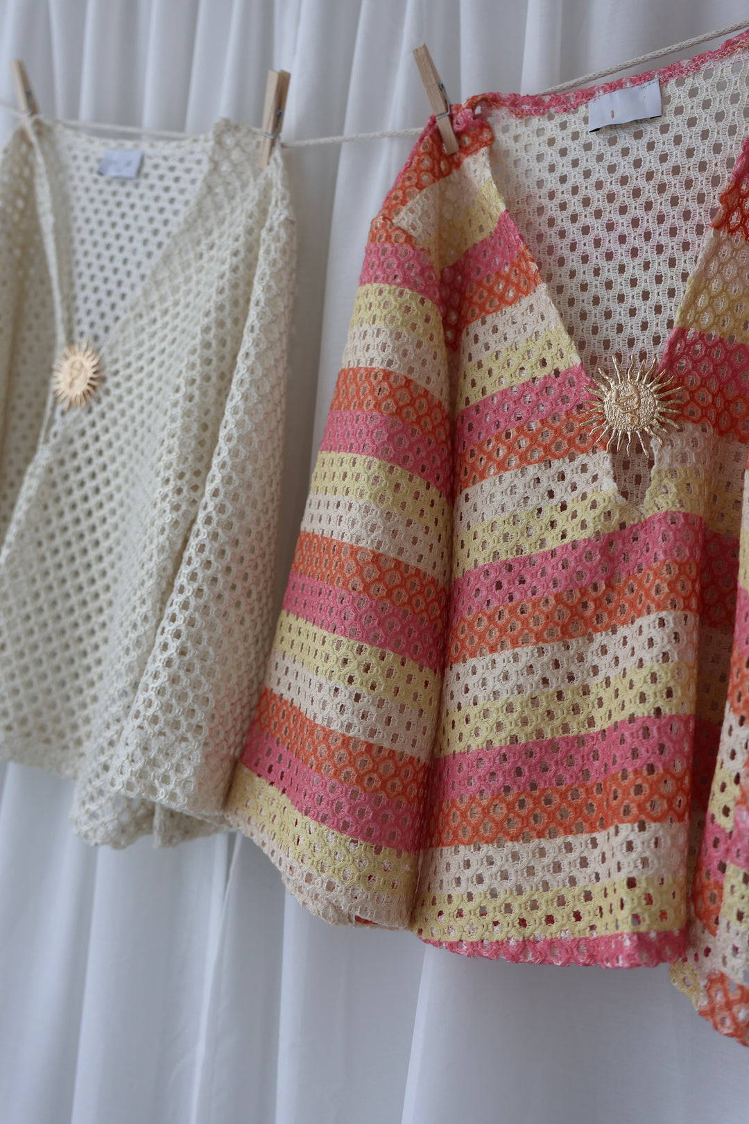 Crochet Shirt Golden Sicily