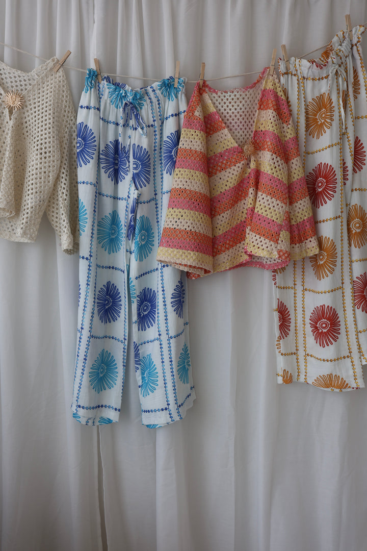 Crochet Shirt Golden Sicily