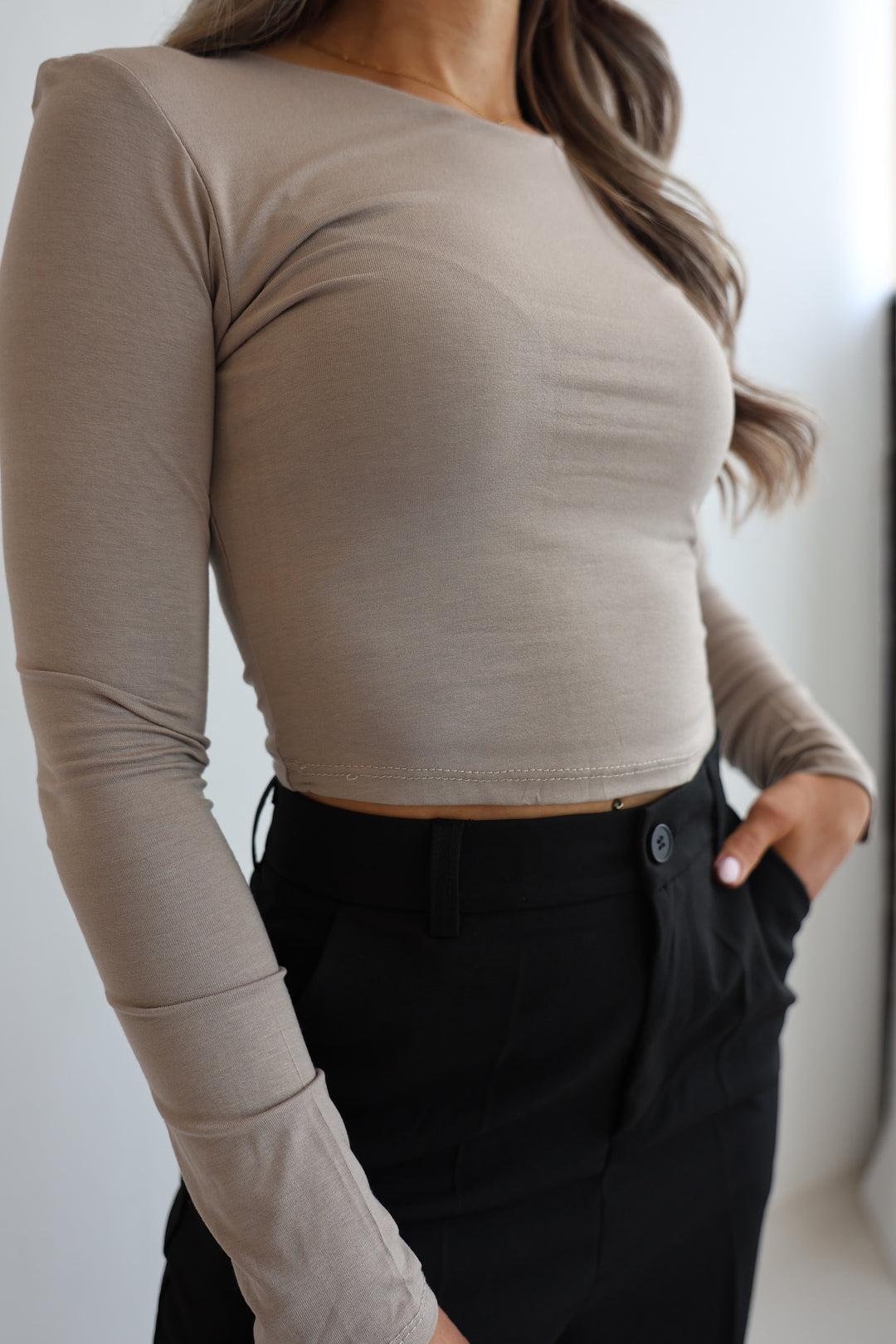 Cropped Longsleeve Simply Seamless